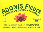 &nbsp;adonis flower shop in chamonix