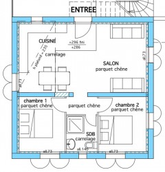 second floor flat- plan Newly renovated