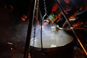 Igloo activity evenings fondue