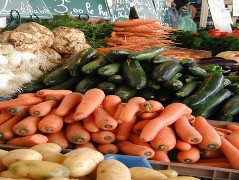 Jour de marché à Chamonix