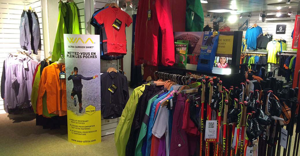 running clothes store